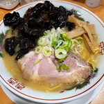 166758789 - 醤油ラーメン_800円、キクラゲ_100円