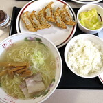 Miyoshino - 塩ラーメンセット_860円