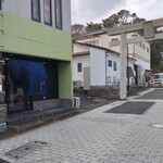 蕎麦処 はしもと - 忌宮の鳥居が見える。