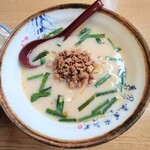 Kyouka Nishioten - 豚骨台湾ラーメン(ラーメンセット)