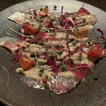 MILLE FIORI - 天然鯛のカルパッチョ