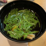 茶つぼ - 肝吸い、ダシ