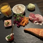 MILLE FIORI - 前菜の盛り合わせ（ハーフ）