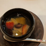 茶つぼ - デザートのゼリー