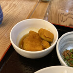 能代 - 小鉢はかぼちゃ煮。