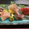 生本まぐろ へぎそば 炉端焼 魚然