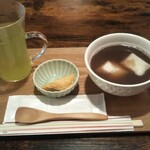 喫茶 あじさい - お汁粉。