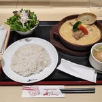 利久 - 牛たんチーズクリームシチュー定食