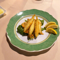 アンティヴィーノ - ワカサギと蓮根のフリット