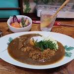 木の香り - 朝カレー  ( やくぜんカレー )  ¥500