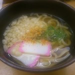 回転寿司　喜楽 - 平日限定のかけうどん