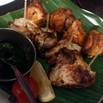 ダバ インディア - チキンティッカプレート（2013/01/05）