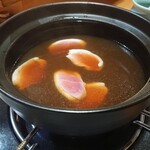 Shunsai Kurokawa - ・せり鍋、鴨肉が泳ぐ