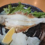 旬菜　くろ川 - ・柳がれい焼 880円、細い鰈