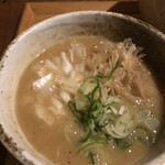 麺処 竹川 - つけ汁