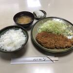 とんかつはま - かつ定食