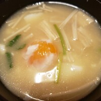 ろっこん - 玉子入りお味噌汁