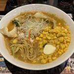 らあめん花月嵐 - 札幌 けやき監修 味噌ラーメン コーンバター入り