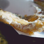 福浦漁港 みなと食堂 - ”アジフライ”、身の厚さは薄めですが、衣は薄く、サクサク・ホクホクッと美味しくいただくことができました。