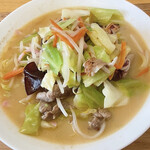 レストラン旬菜 - ちゃんぽん 野菜マシ800円