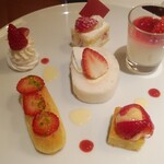 ノーザンテラスダイナー - ストロベリーをテーマにしたメインスイーツ