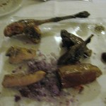 ウシマル - 申し訳ありません。ピンぼけでした（汗）。キジ（左）と鴨（右）っす。