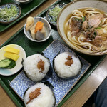 角丸麺類食堂 - 料理写真:天むすめん　¥650(税込)