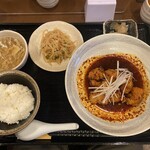 好天 - 特製エビのピリ辛ソースランチ