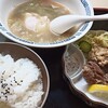 中国料理の店 柳麺 - カラアゲランチ。弁当箱はもうやってないのかな？