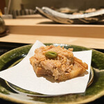 にい留 - あん肝と素揚げの車麩