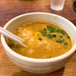 麺堂 稲葉 - スープ