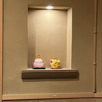 鮨 むらやま - １月中は飾ってあるそうです(=^･ω･^=)