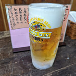 わいたこ - 生ビール 420円