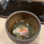 鮨 むらやま - 沖縄のもずくと松葉蟹♡蟹量がはんぱねえ