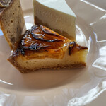 おやつ研究所 - 温州みかん！タルト台が最高に美味しい。おー、みかん！普段、みかんは食べない、けど、これは美味しい。爽やかで美味しい。皮ごとみかん、美味しい。ペロリと食べちゃう。