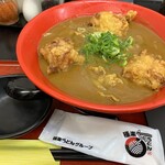 極楽うどん TKU - 鶏天カレーうどん（￥980）