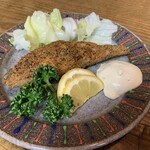 谷町 一味禅 - カレイの香草揚げ（￥480）