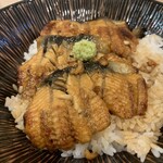 純愛うどん なでしこ - うな丼セット（￥1500）