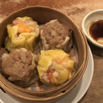 中華麺酒房 中華そば すずらん - 焼売と海老焼売