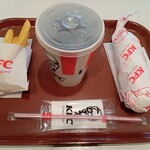 KFC - ランチA（ペッパーマヨツイスター）