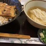 純愛うどん なでしこ - うな丼セット（￥1500）