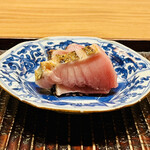 おが和 - ◆刺身
      ☆よこわの藁焼（富山・氷見）