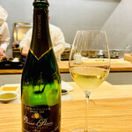 おが和 - ◎シャンパンで乾杯。