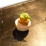 メゾン・ド・タカ芦屋 - うずらとカニみそ