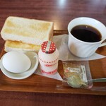 喫茶 軽食 由利 - モーニング　400円