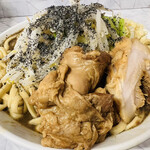 麺屋 歩夢 - 冬限定『黒い味噌』（1,000円）、ニンニクコール