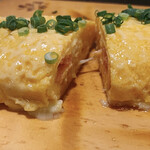 立川酒場 魚丸 - チーズ明太だし巻き卵