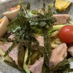 布施 細見商店 - 極太冷麺（味玉付き）（￥900）