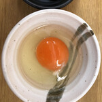 中華そば 栃木阿波家 - 玉子アップ。地元の三田鶏園といい勝負かな？