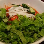 金陵苑  - 2022　1/20　ビビン麺